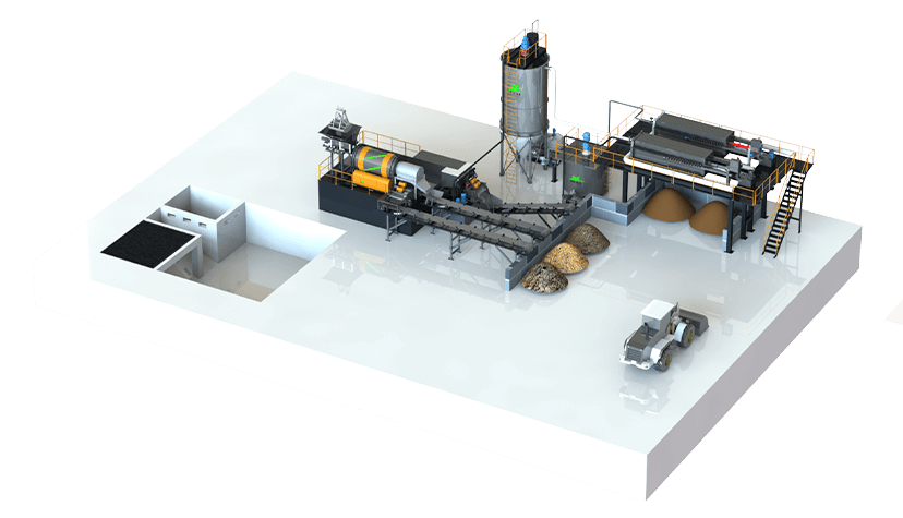 河道疏浚淤泥脫水處理設備