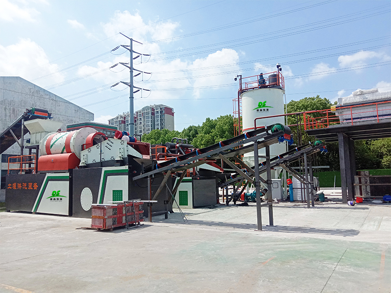 土壤淋洗修復(fù)現(xiàn)場