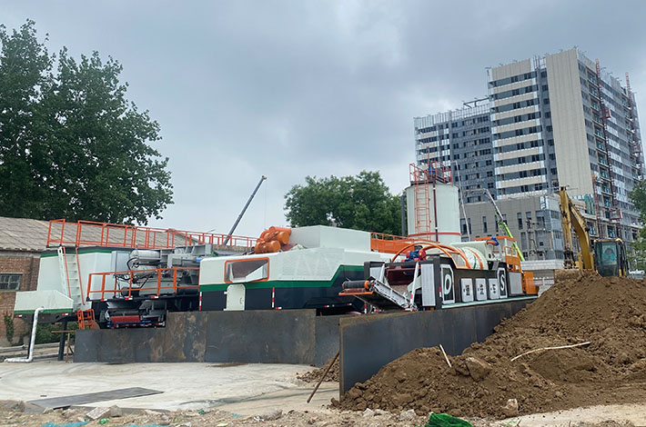 北京某土壤移動淋洗修復項目