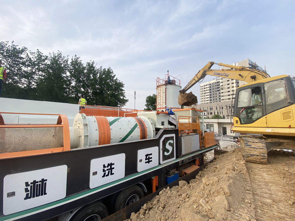 土壤淋洗修復(fù)車